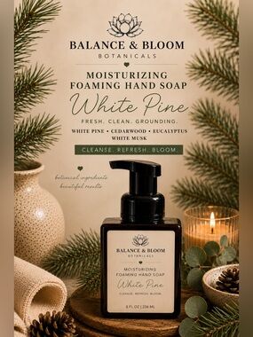 Foaming Hand Wash | White Pine | 8oz
